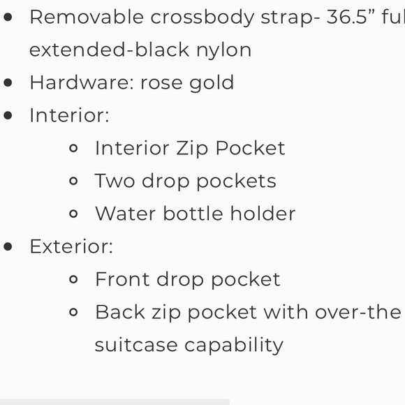 🆕 Stella & Dot Crush It Carry On Quilted Black - Picture 6 of 15